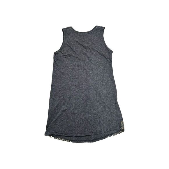 Custo Barcelona Newest Foil Art‎ Mini Sleeveless Dress Embroidered Black L - Picture 5 of 16